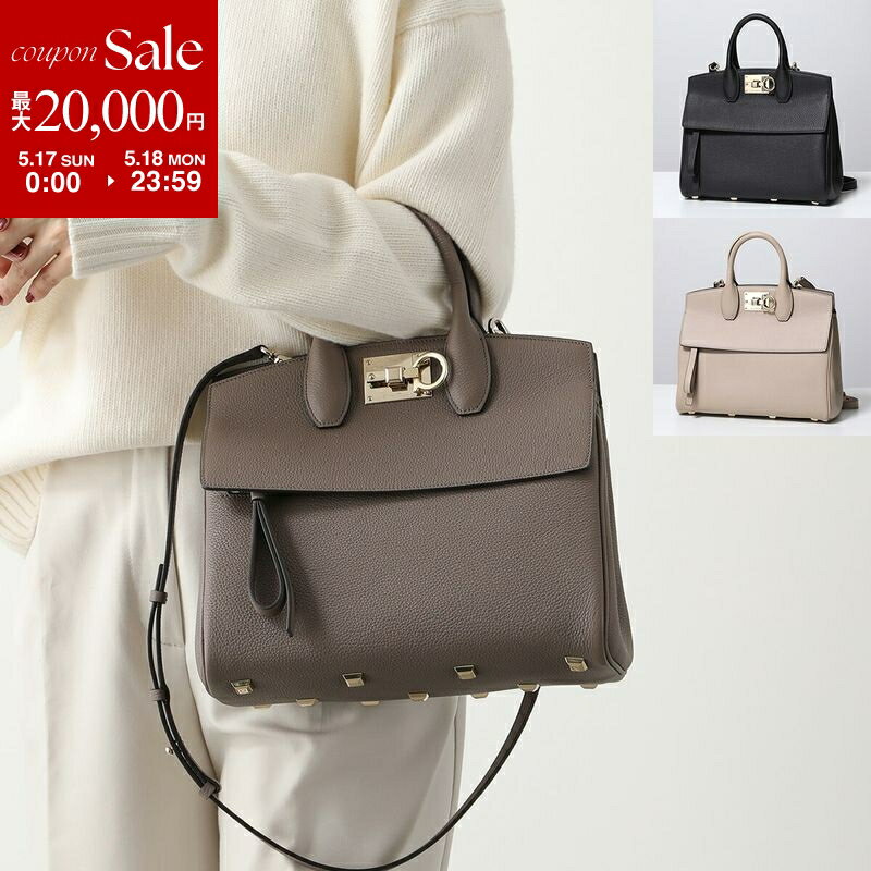 【最大2万円OFFクーポン対象・5/17～5/18限定】FERRAGAMO フェラガモ ハンドバッグ...