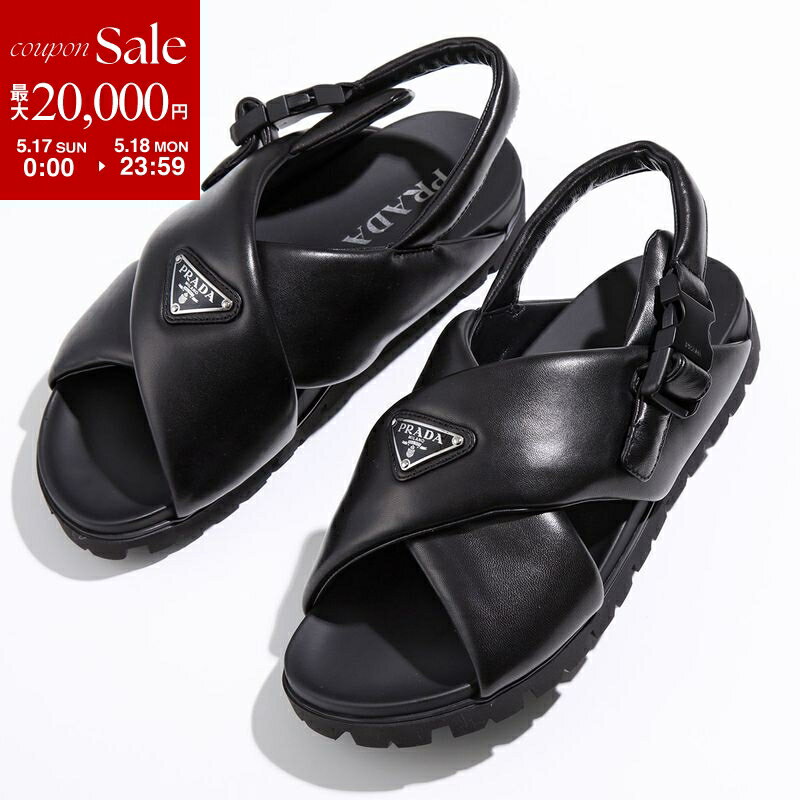 【最大2万円OFFクーポン対象・5/15限定】PRADA プラダ サンダル モノリス 2X3089 2...
