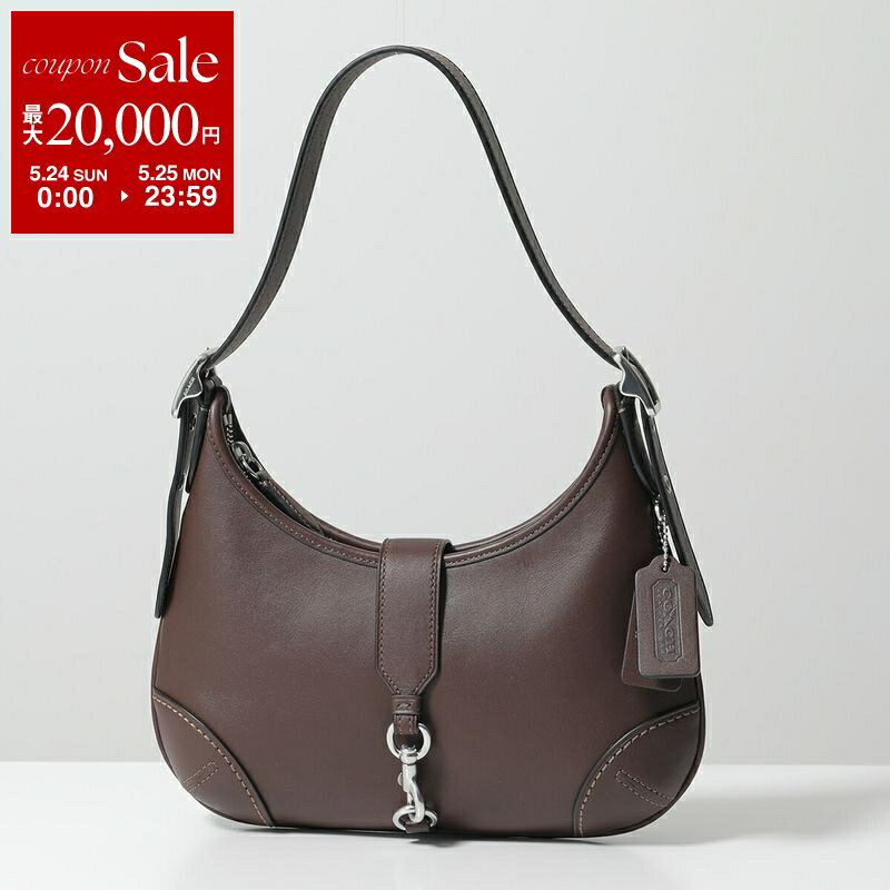 COACH - 【最大2万円OFFクーポン対象・5/24～25限定】COACH コーチ ハンドバッグ HAMPTONS ハンプトンズ CW642 レディース ホーボーバッグ レザー ショルダーバッグ 鞄 LH/MAPLE【dc_kikaku】