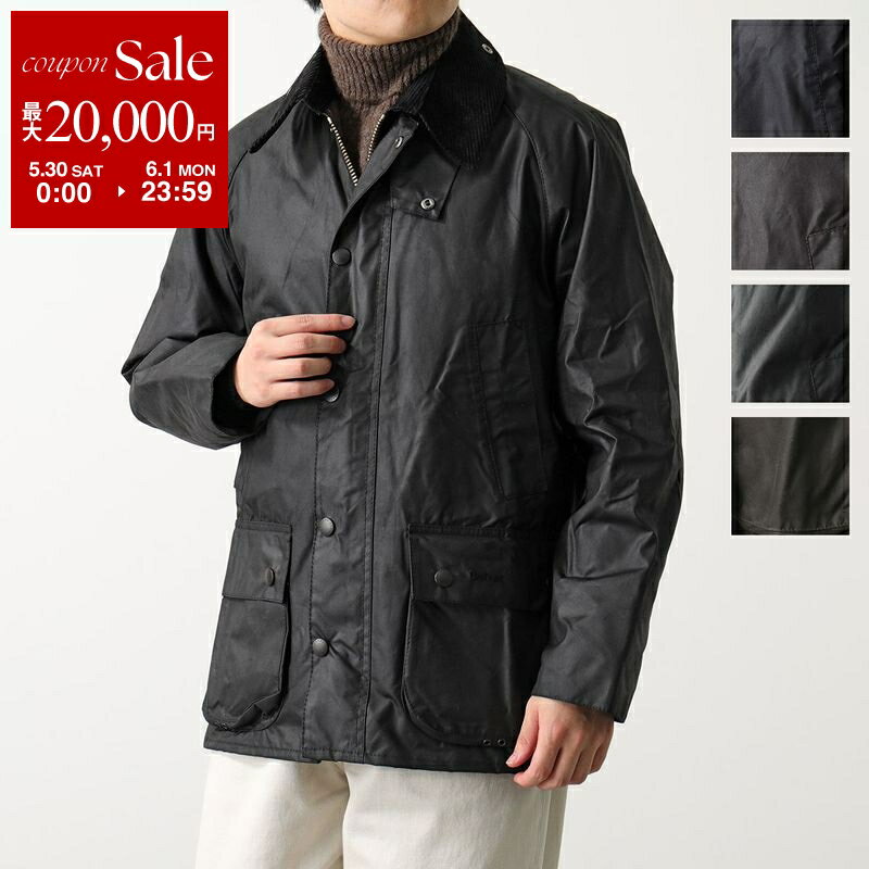 【最大2万円OFFクーポン対象 5/30～6/1限定】Barbour バブアー ワックスジャケット MWX0018 BEDALE ビデイル メンズ オイルドコットン ワックス加工 ダブルジップ カラー5色