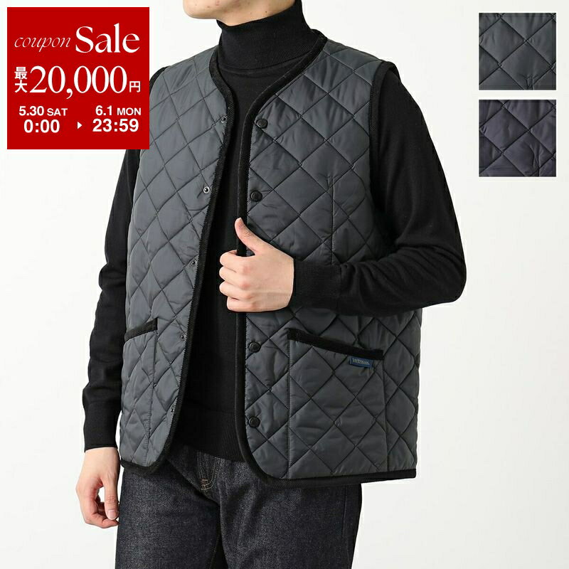 Rakuten - 【最大2万円OFFクーポン対象・5/30～6/1限定】LAVENHAM ラベンハム キルティングベスト THORNHAM SLJ2039 ソーンハム メンズ ジレ パッチポケット コーデュロイバインディング カラー2色