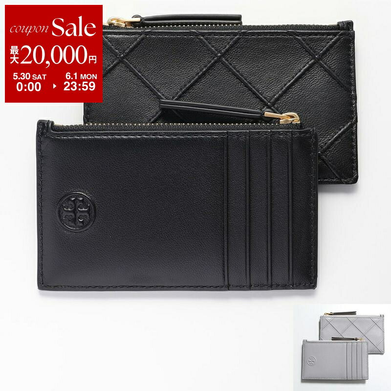 Rakuten - 【最大2万円OFFクーポン対象・5/30～6/1限定】TORY BURCH トリーバーチ コインケース Fleming Soft Zip Card Case フレミング 152602 レディース カードケース フラグメントケース カラー2色