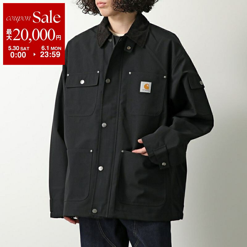 Rakuten - 【最大2万円OFFクーポン対象・5/30～6/1限定】Carhartt WIP カーハート ナイロンジャケット CLAPTON JACKET クラプトン I034424 メンズ コーチジャケット コーデュロイ スクエアラベル カラー2色