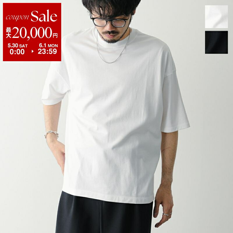 Rakuten - 【最大2万円OFFクーポン対象・5/30～6/1限定】LIFiLL リフィル Tシャツ COTTONY BIG TEE LF015-01 メンズ 半袖 カットソー コットン クルーネック 無地 オーバーサイズ カラー2色