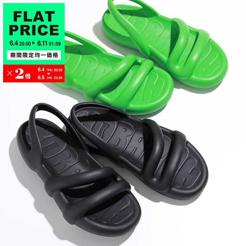 CAMPER カンペール サンダル Kobarah Flat コバラ フラット K201636 レディース EVA ロゴ 軽量 EXTRALIGHT シューズ 靴 カラー2色