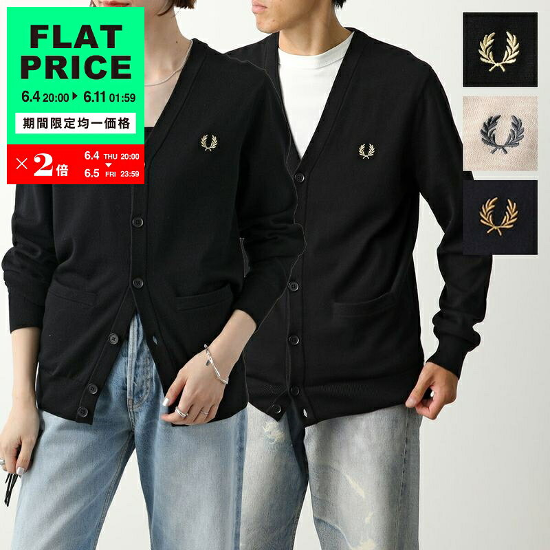 楽天市場】FRED PERRY フレッドペリー カーディガンの通販