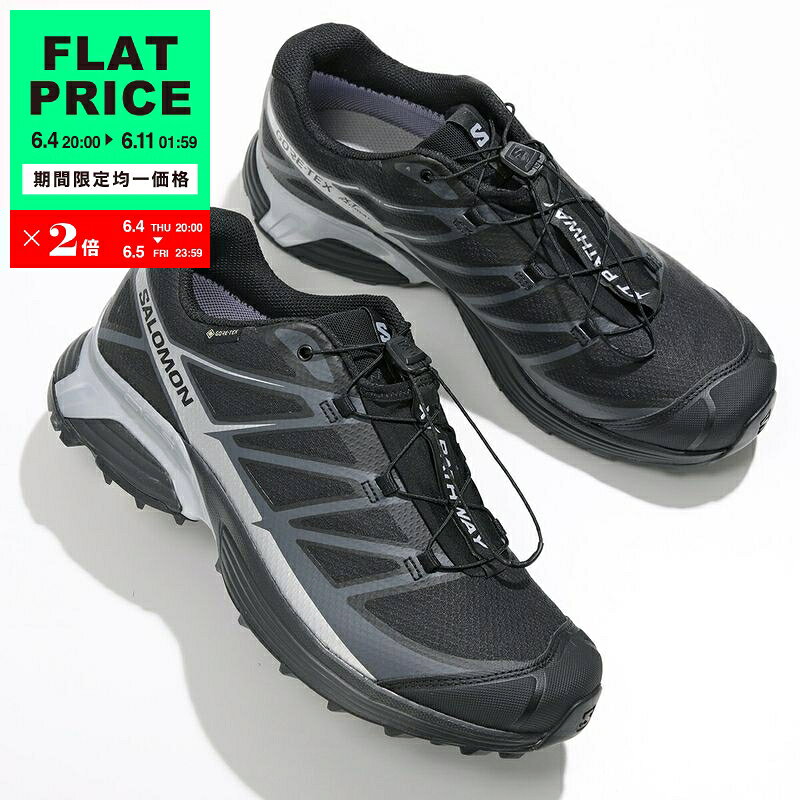 SALOMON サロモン スニーカー XT-PATHWAY GTX パスウェイ L47577500 メンズ GORE-TEX ゴアテック ローカット シューズ 靴 Black/Black/Ftw-Silver