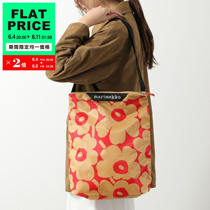 Rakuten - 【10,000均一価格・6/4-20時～】marimekko マリメッコ ショルダーバッグ Neat Crossbody Unikko M ウニッコ 094742 レディース ワンストラップ クロスボディ 鞄 830【flat_price】