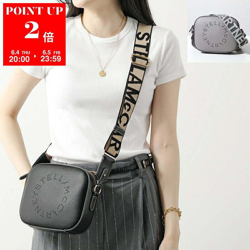 STELLA McCARTNEY ステラマッカートニー ショルダーバッグ 700266 WP0057 W8542 レディース ミニカメラバッグ ポシェット ロゴ 鞄 カラー4色 700266WP00571000