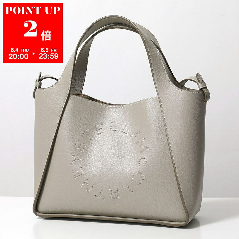  STELLA McCARTNEY ステラマッカートニー ハンドバッグ LOGO ステラロゴ 513860 WP0234 レディース ポーチ付き スタッズ 鞄