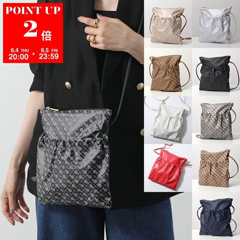 GHERARDINI - GHERARDINI ゲラルディーニ ショルダーバッグ SOFTY ソフティ FLAT CROSSBODY GH0231 レディース クロスボディ フラット ポシェット ミニバッグ 鞄