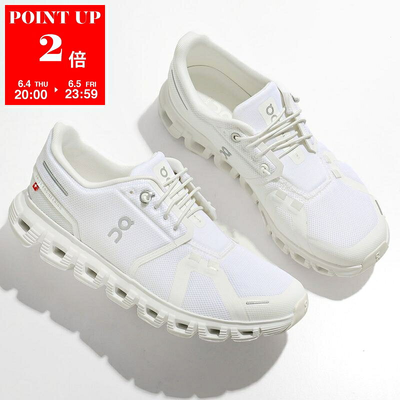 Rakuten - On オン スニーカー Cloud 6 クラウド 6 3WF10061200 レディース ローカット メッシュ 軽量 ロゴ シューズ 靴 WhiteWhite