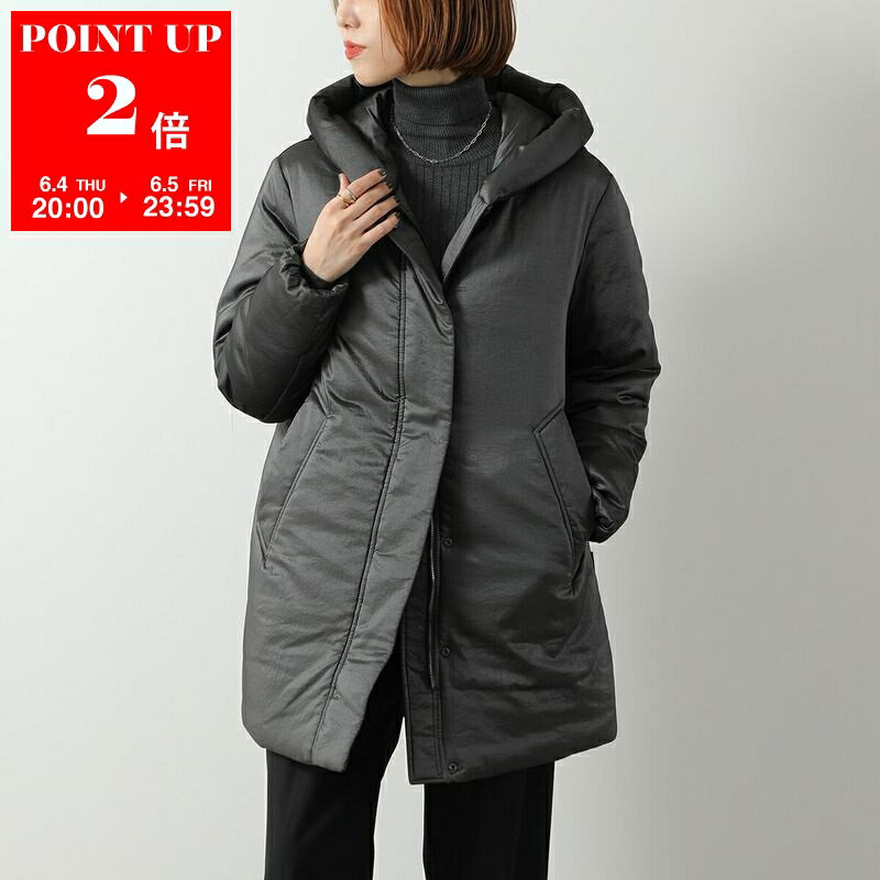 Rakuten - 【6/4-20時～6/5限定・ポイント2倍】 WOOLRICH ウールリッチ ダウンコート MARYLIN PARKA WWOU2098 FRUT5185 レディース フード付 軽量 ミドル丈 102 ASPHALT