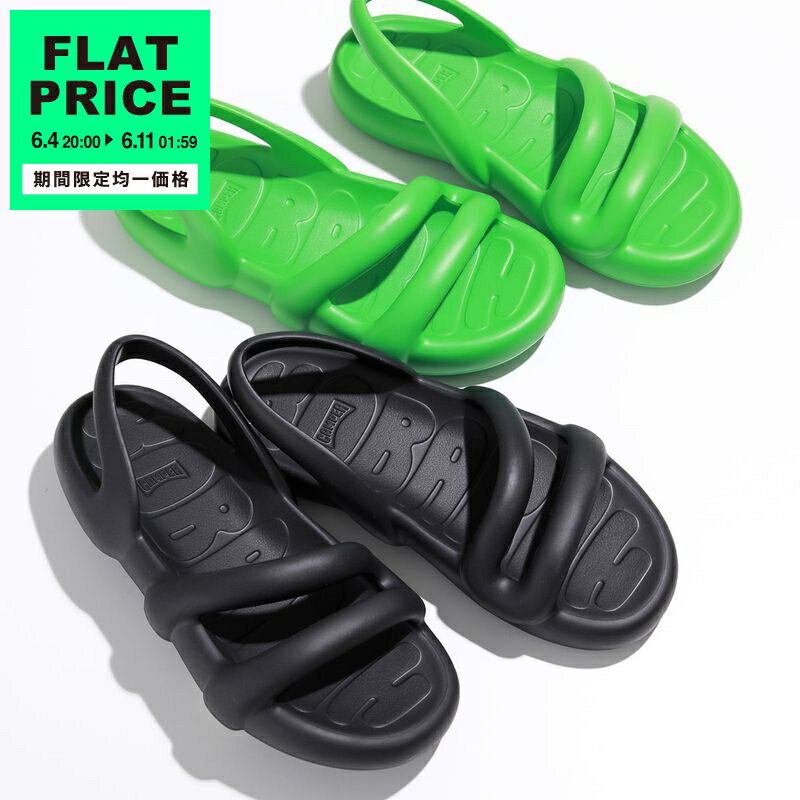 CAMPER カンペール サンダル Kobarah Flat コバラ フラット K201636 レディース EVA ロゴ 軽量 EXTRALIGHT シューズ 靴 カラー2色