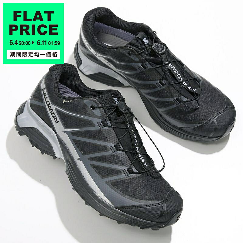 SALOMON サロモン スニーカー XT-PATHWAY GTX パスウェイ L47577500 メンズ GORE-TEX ゴアテック ローカット シューズ 靴 Black/Black/Ftw-Silver