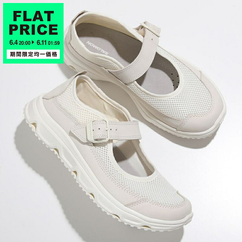 SALOMON サロモン リカバリーシューズ RX MARIE-JEANNE メリージェーン L47433800 メンズ スニーカーサンダル ヌバックレザー メッシュ 靴 Vanilla-Ice/Vanilla-Ice