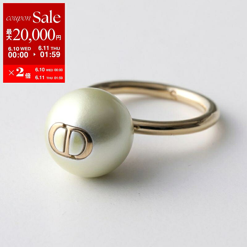 【最大2万円OFFクーポン対象・6/10～6/11-1：59迄】Dior ディオール リング Amulet...