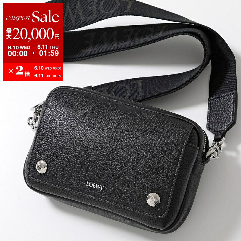 楽天市場】ロエベ loewe ショルダーバッグ アナグラム ブラックの通販
