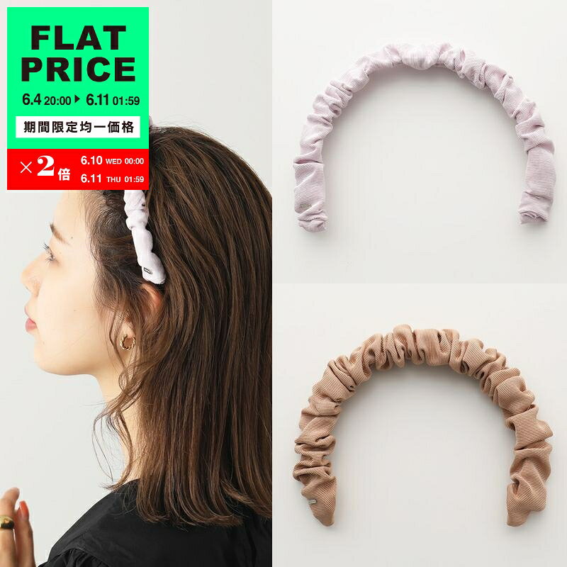 LELET NY レレットニューヨーク カチューシャ Rouched Grosgrain Petite Headband LELFW20-08 レディース ギャザー ヘッドバンド カラー2色