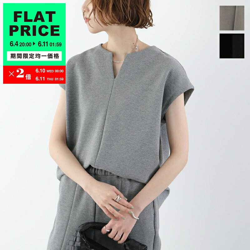 marmors マルモア カットソー keyneck pullover 0225109024 レディース キーネック フレンチスリーブ プルオーバー カラー3色