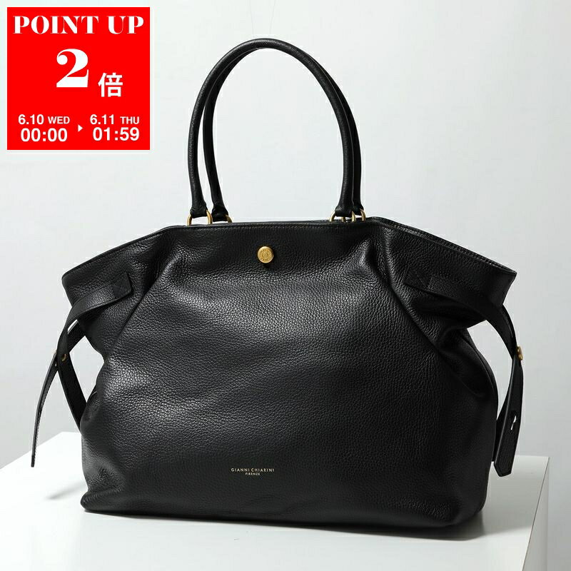  GIANNI CHIARINI ジャンニキアリーニ トートバッグ CLAUDETTE クローデット BS 11892 COMM GRN レディース レザー ハンドバッグ 鞄 NERO