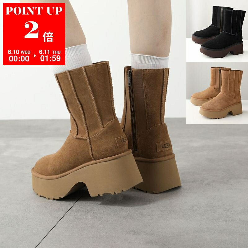 UGG アグ ショートブーツ CLASSIC TWIN SEAM NEW HEIGHTS クラシック ツイン シーム ニュー ハイツ 1158313 レディース シューズ 靴 カラー2色