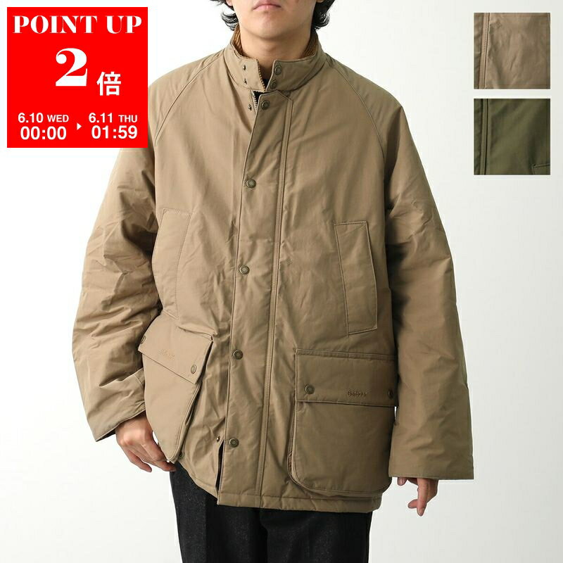 【6/10～6/11-1:59限定 ポイント2倍】 Barbour × Baracuta バブアー バラクータ ジャケット MCA1010 OS BEDALE ビデイル メンズ ノンワックス 中綿 オーバーサイズフィット カラー2色