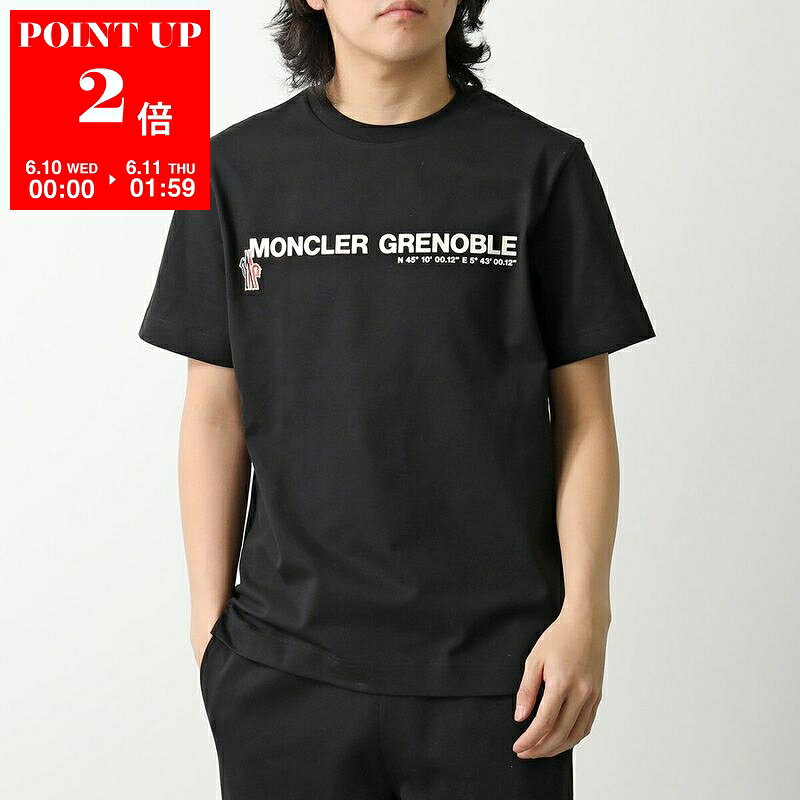 Rakuten - MONCLER GRENOBLE モンクレール グルノーブル Tシャツ 8C00001 8C00017 89AW1 メンズ 半袖 ロゴT カットソー 999 8C0001789AW1999