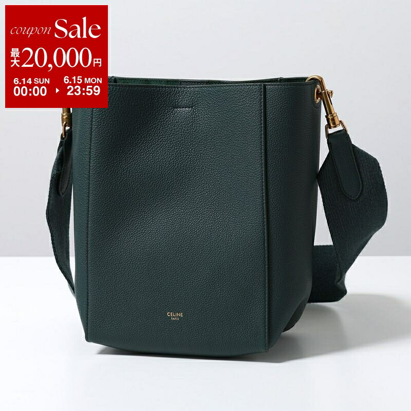  CELINE セリーヌ ホーボーバッグ SMALL SEAU SANGLE サングル 189303AH4.15LK レディース レザー ショルダー トートバッグ 鞄 カラー2色