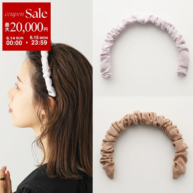 【最大2万円OFFクーポン対象・6/14～6/15限定】LELET NY レレットニューヨーク カチューシャ Rouched Grosgrain Peti…
