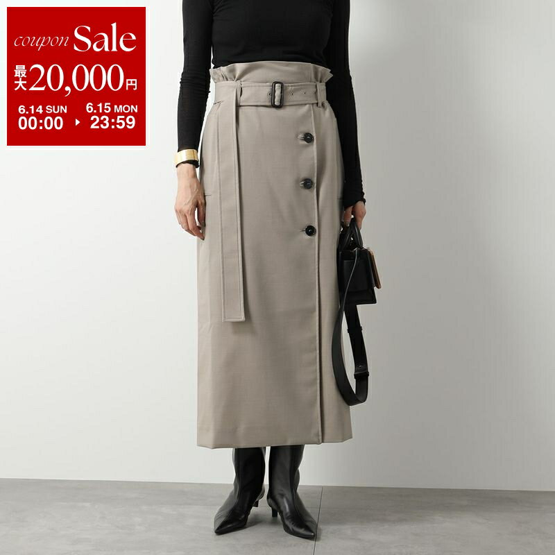 【最大2万円OFFクーポン対象・6/14～6/15限定】 MEIMEIJ メイメイジェイ ラップスカート MI04SK レディース ロングスカート ベルト付き 364