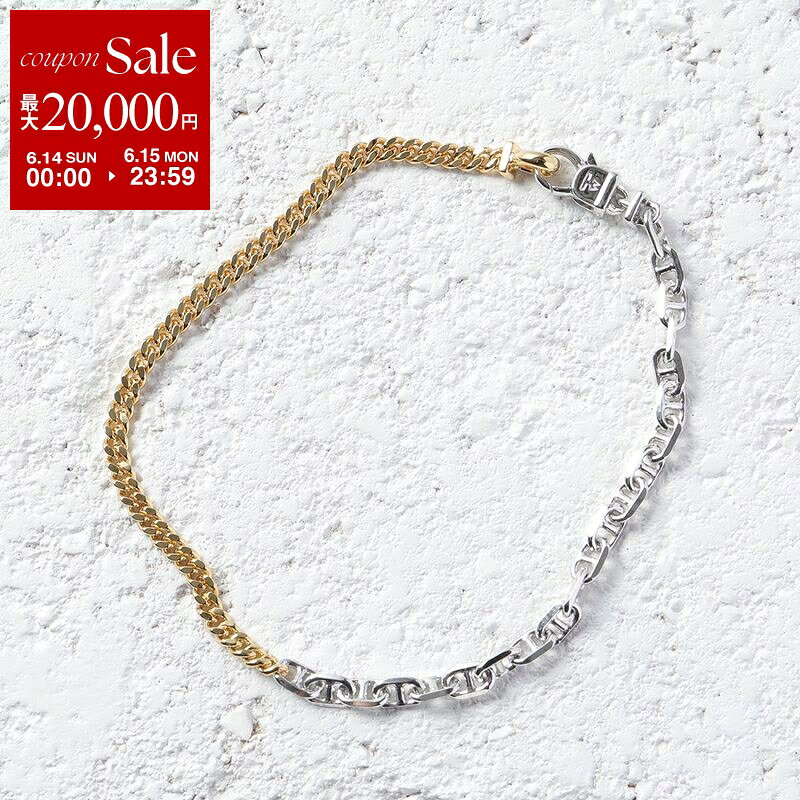  TOMWOOD トムウッド ブレスレット Rue Bracelet Duo 101203 メンズ レディース チェーン アクセサリー シルバー＋ゴールド