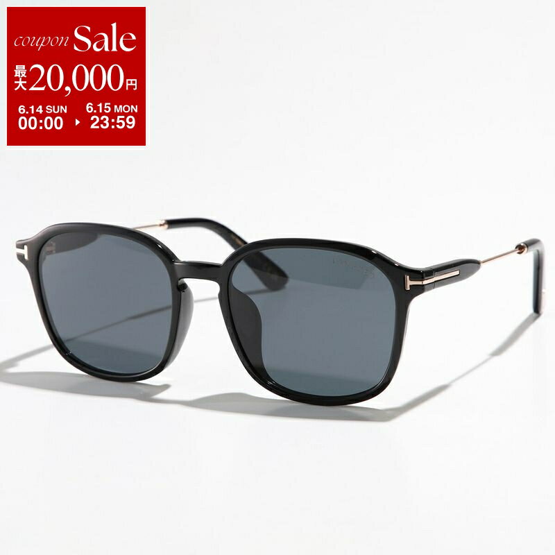 【最大2万円OFFクーポン対象・6/14～6/15限定】TOM FORD トムフォード サングラス TF893-K FT893-K レディース ウェリントン型 アジアンフィット カラーレンズ Tセルフレーム ロゴ 01A