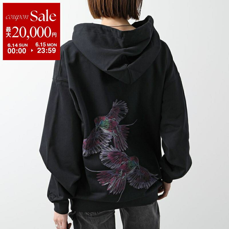 【最大2万円OFFクーポン対象・6/14～6/15限定】 Y-3 ワイスリー フーディー GFX HOODIE IX0403 レディース パーカー グラフィック パーカー プルオーバー ロゴ BLACK