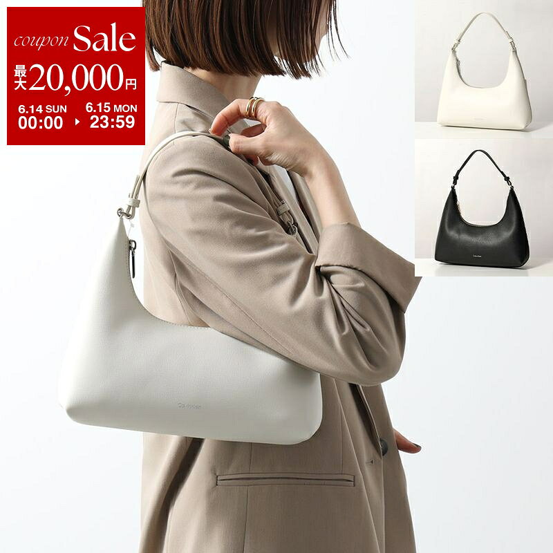 【最大2万円OFFクーポン対象・6/14～6/15限定】Calvin Klein カルバンクライン ハンドバッグ FOIL LOGO CONV SHOULDER BAG フォイル ロゴ ショルダーバッグ LV04F3272G レディース 鞄 カラー2色