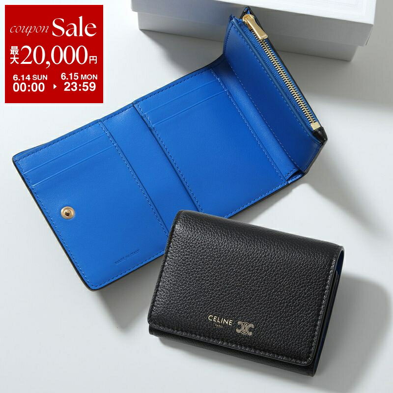 ブランド：CELINE 三つ折財布 カラー：ブラック 付属品：箱・保存袋付き 楽天市場】セリーヌ（カラーブラック）（財布・ケース｜バッグ・小物