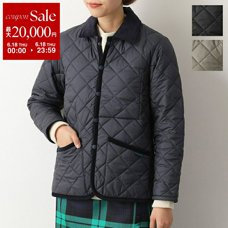 【最大2万円OFFクーポン対象 6/18限定】 LAVENHAM ラベンハム 中綿ジャケット RAYDON SLJ1245 レイドン レディース キルティング ブルゾン ステンカラー カラー3色