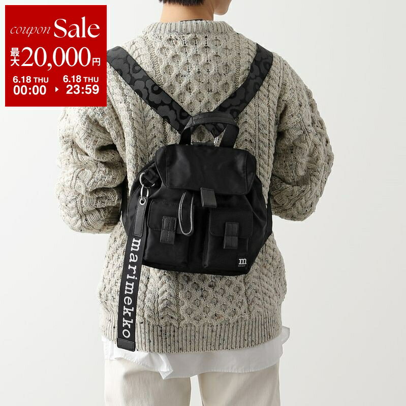 【最大2万円OFFクーポン対象 6/18限定】marimekko マリメッコ バックパック EVERYTHING BACKPACK S SOLID エブリシング ソリッド 091199 レディース Unikko ウニッコ ナイロン リュック 鞄 009
