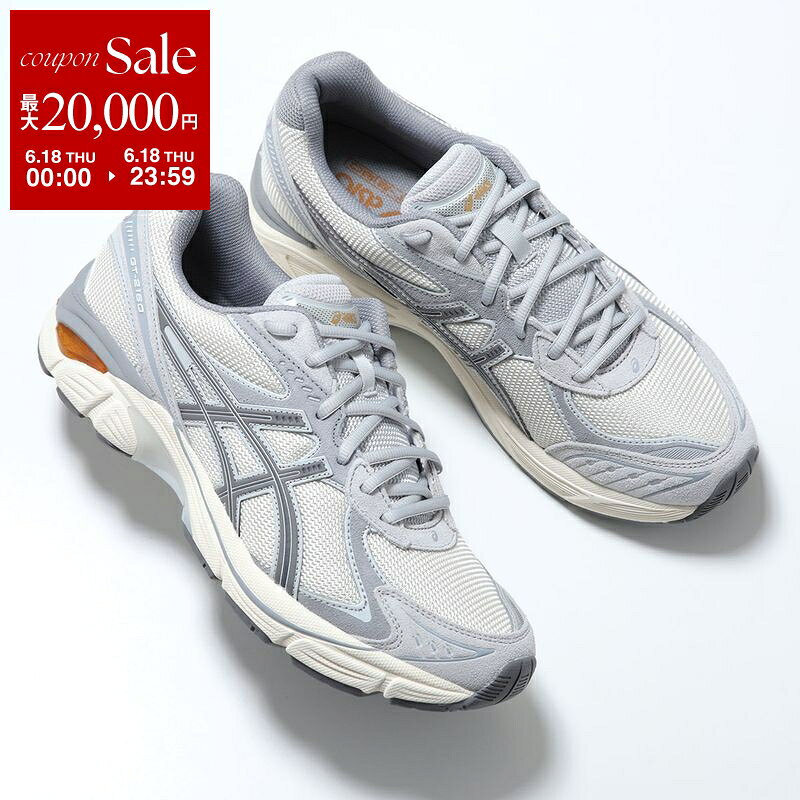 【最大2万円OFFクーポン対象・6/18限定】ASICS アシックス スニーカー GT-2160 1203A605-101 メンズ ローカット レースアップ スウェード 厚底 3.5cm シューズ 靴 CREAM/CARBON