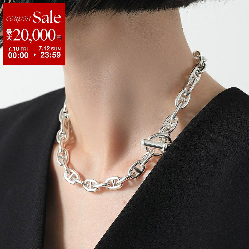 【最大2万円OFFクーポン対象・7/10～7/12限定】HERMES エルメス ネックレス シェー...
