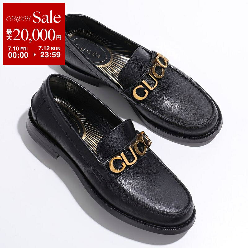 【最大2万円OFFクーポン対象・7/10～7/12限定】GUCCI グッチ ローファー 700036 D3...