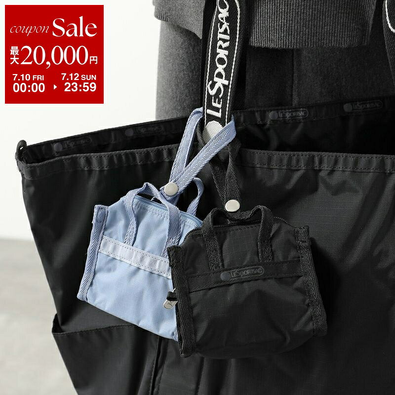LeSportsac レスポートサック バッグチャーム MICRO WEEKENDER CHARM 1611 レディース ナイロン ミニポーチ 小物入れ ロゴ カラー2色