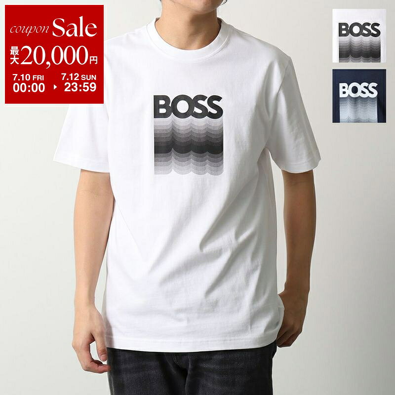 HUGO BOSS ORANGE ヒューゴボス Tシャツ Te_Insignia 50556009 メンズ プリントロゴ 半袖 クルーネック