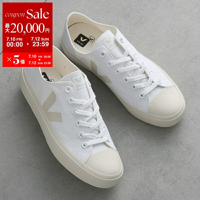 【45のみ】VEJA ヴェジャ スニーカー WATA II LOW PL0101397 PL0101401 メンズ キャンバス ラバー ロゴ ローカット シューズ 靴 カラー2色