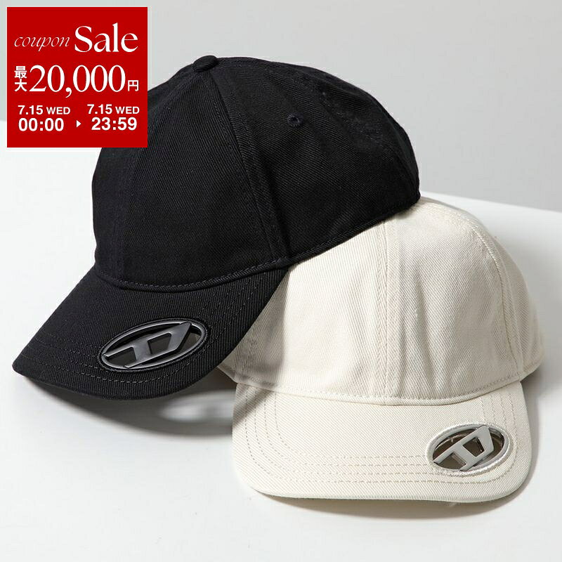 DIESEL ディーゼル ベースボールキャップ C-PLAK A11357 0PFAA メンズ コットン オ...