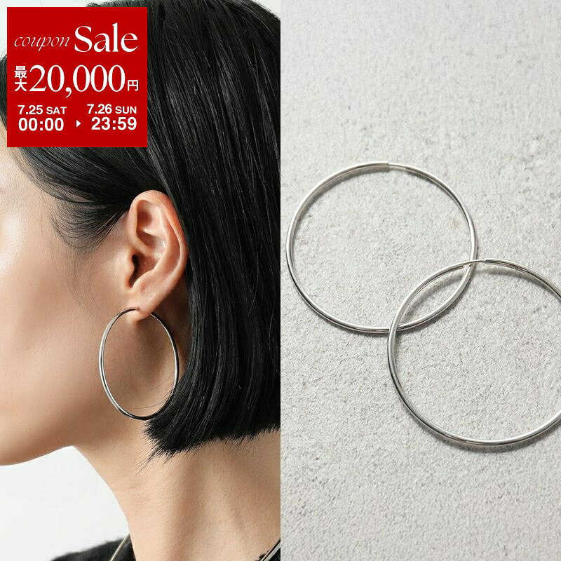  MARIA BLACK マリアブラック ピアス Senorita 50 Hoop 100700AG 50 レディース フープ アクセサリー シルバー925 Silver