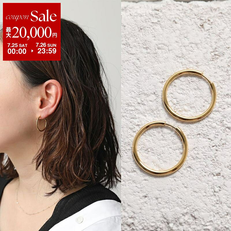  MARIA BLACK マリアブラック フープ ピアス Senorita 20 Hoop セニョリータ 100703YG 20 レディース 両耳販売 アクセサリー スターリングシルバー Gold-HP