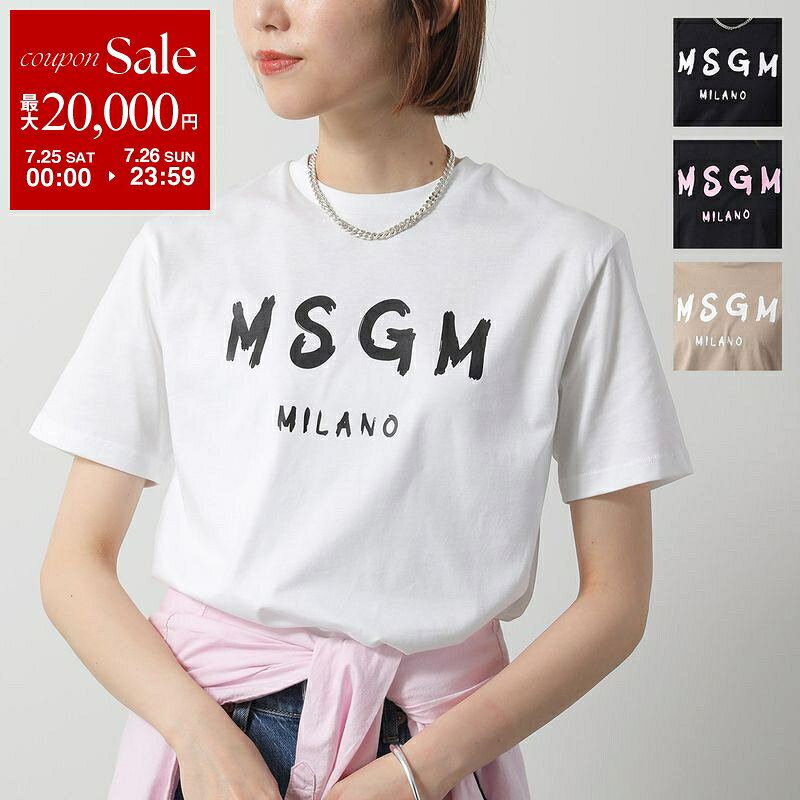 楽天市場】MSGM（カラーホワイト）（Tシャツ・カットソー｜トップス
