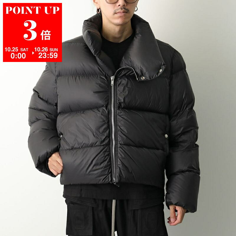 RICK OWENS 黒ナイロンジャケット RICK OWENS DRKSHDW - 【25AW】 シールド ウィンドブレーカー