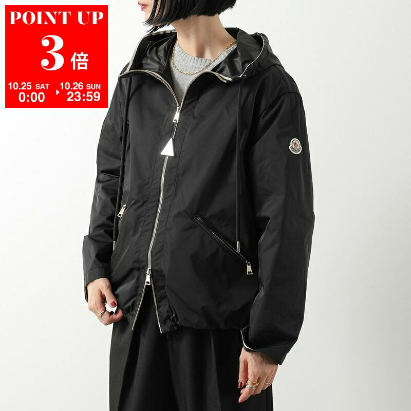 美品　モンクレール ブルゾン 正規品　黒 マウンテンパーカー S M 2022 MONCLER モンクレール パーカー ジャケット ブルゾン レアンドロ